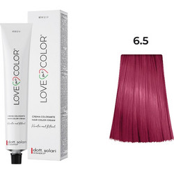 Dott. Solari Love Me Color 6.5 Ξανθό Σκούρο Μαονί Μόνιμη Βαφή Μαλλιών 100ml