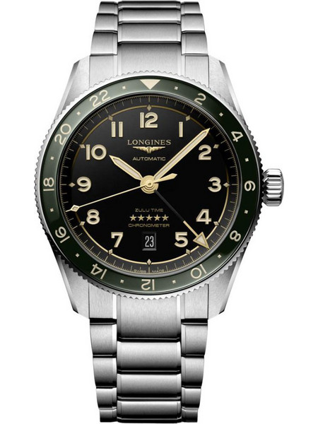 Longines Ανδρικό Ρολόι Αυτόματο με Ασημί Μεταλλικό Μπρασελέ L3.812.4.63.6