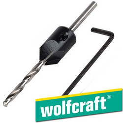 Wolfcraft 2498000 φρεζοτρυπανο 3.2x12mm