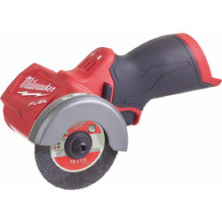 Milwaukee M12 FCOT-0 Solo Γωνιακός Τροχός Μπαταρίας 12V 76mm Solo