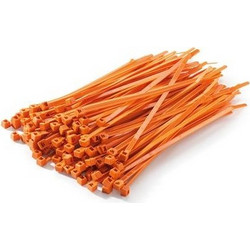 Ζιπάκια Προσδετήρες ΚΤΜ Cable Τie Orange