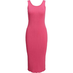 Jack & Jones Midi Καλοκαιρινό Καθημερινό Φόρεμα Φούξια 12237725