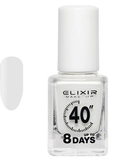 Elixir Up To 8 Days 003 White Gloss Βερνίκι Νυχιών Μακράς Διαρκείας Quick Dry 13ml