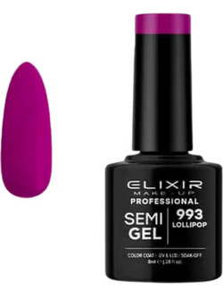 Elixir Semigel 993 Ημιμόνιμο Βερνίκι Νυχιών 8ml