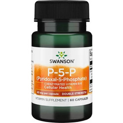 Swanson P-5-P Vitamin B-6 40mg 60 Κάψουλες
