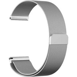 Bakeey Quick Release Λουράκι Μεταλλικό Silver (Universal 22mm)