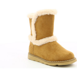 Mod8 Παιδικά Μποτάκια Καφέ Suede με Γούνα 831862-30-114