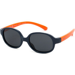 Invu Παιδικά Γυαλιά Ηλίου Polarized Μαύρα Πορτοκαλί K2304