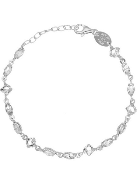 Victoria Cruz Γυναικείο Βραχιόλι Ριβιέρα από Ασήμι 925 με Swarovski A4466-07HP