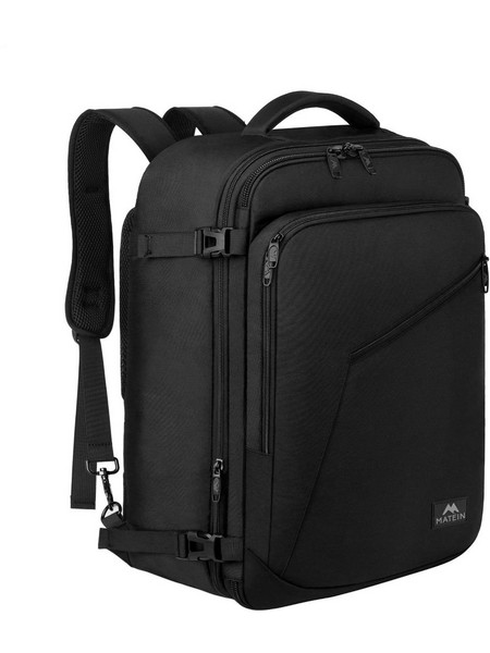 Matein Travel 1159 Αδιάβροχο Backpack Laptop 17.3" Black