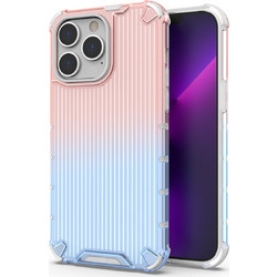 Hurtel Ombre Protect Back Cover Pink / Blue (iPhone 13 Pro Max)
