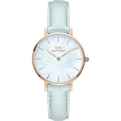 Daniel Wellington Γυναικείο Ρολόι με Γαλάζιο Δερμάτινο Λουράκι DW00100635