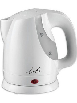 Life WK-004 Βραστήρας 0.9lt 1300W Λευκός