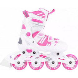 Tempish Misty Duo Inline Αυξομειούμενα Rollers Παιδικά Λευκά Ροζ