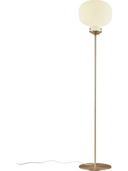 Φωτιστικό Δαπέδου Raito 30x150cm E27 White-Brass Dftp