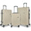 Playbags Collection PS828 Σετ Βαλίτσες 3τμχ Μπεζ