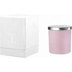 Αρωματικό κερί σε βάζο Camila Velluto Grapes & Wine Pink Box / Silver 140gr