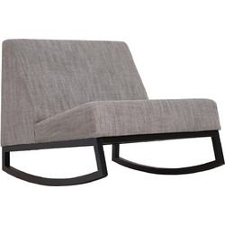 PoliHome Κουνιστή Πολυθρόνα Γκρι Stan 162582709