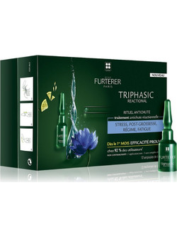 Rene Furterer Triphasic Reactionel Αμπούλες κατά της Τριχόπτωσης 12x5ml