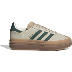 Adidas Gazelle Bold Γυναικεία Sneakers Flatforms Μπεζ Πράσινα ID7056