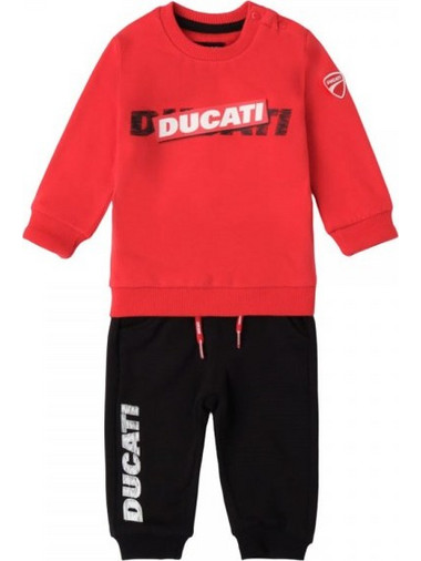 Ducati Παιδικό Σετ Φόρμας Μαύρο Κόκκινο G7602-2236
