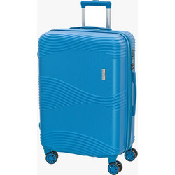 Bartuggi 712-80123 Βαλίτσα Μεσαία 67x45x30cm με 4 Ρόδες Μπλε