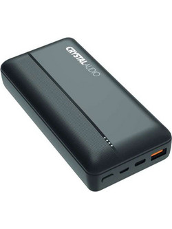 Crystal Audio PBK5K Power Bank 20000mAh 18W με Θύρα USB-A Black