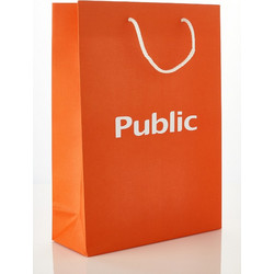 Public Χάρτινη Τσάντα Μικρή - 25x10x35 cm