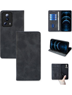 Θήκη Πορτοφόλι Vintage Magnet Wallet Sonique Xiaomi Xiaomi 13 Lite 5G Μαύρο