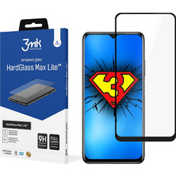 3mk HardGlass Max Lite Tempered Glass Μαύρο (Realme C35)