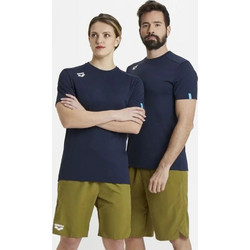 Arena Team Solid Ανδρικό Αθλητικό T-Shirt Navy Μπλε 004900-700