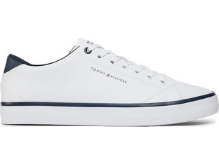 Tommy Hilfiger Ανδρικά Sneakers Λευκά FM0FM05041-YBS