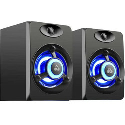 Powertech PT-842 Ηχεία Υπολογιστή 2.0 6W Black