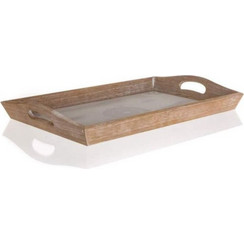 ΔΙΣΚΟΣ MDF 40x26cm RUSTIN WHITE