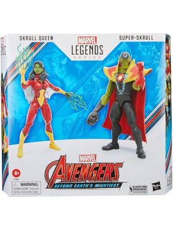 Hasbro Marvel Legends Skrull Queen & Super-Skrull 2-Pack Σετ Φιγούρες Δράσης για 4+ Ετών 15cm