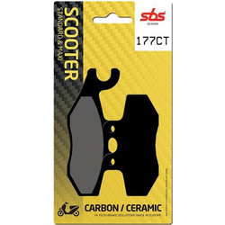 Σετ Τακάκια Πίσω SBS 177CT FA353 MAXI SCOOTER 125-249CCM SBS 216-00-71774