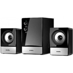 SVEN MS-90 Ηχεία Υπολογιστή 2.1 5W Black Silver