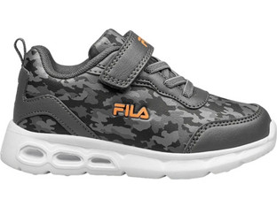 Fila Παιδικά Sneakers με Φωτάκια Ανθρακί 7AF33043-355