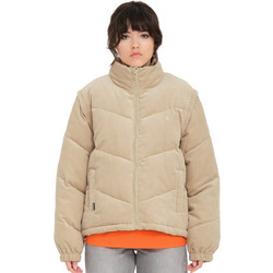 Volcom Γυναικείο Μπουφάν Χειμωνιάτικο Puffer Κοντό Nude B1732300-KHA