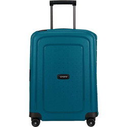 Samsonite S'Cure Βαλίτσα Καμπίνας 55x40x20cm με 4 Ρόδες Πετρόλ