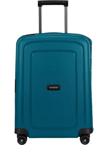 Samsonite S'Cure Βαλίτσα Καμπίνας 55x40x20cm με 4 Ρόδες Πετρόλ