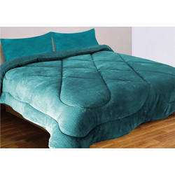 Mc Decor Κουβερτοπάπλωμα Μονό 160x230 Waves Turquoise