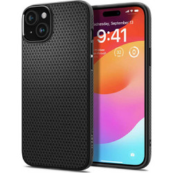 Spigen Liquid Air Back Cover Matte Black (iPhone 15 Plus)
