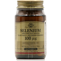 Solgar Selenium 100μg 100 Ταμπλέτες