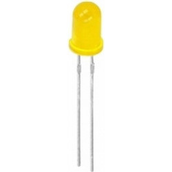 LED 5mm ΚΙΤΡΙΝΟ 40mcd 30 BULK 5013YD1C FOR Τεμάχια:100 01.020.0134