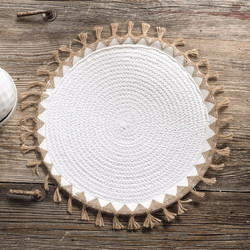 Σουπλά (Δ35cm) Soleil White Rythmos Home
