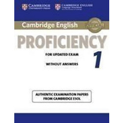 Cambridge English Proficiency 1 for Updated Exam Student's Book without Answers