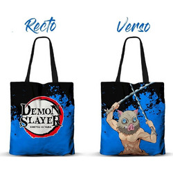 DEMON SLAYER - Inasuke Hashibira - Premium Tote Bag '40x33x1cm'