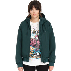 Volcom Wernan Γυναικείο Μπουφάν Χειμωνιάτικο Softshell Μακρύ Πετρόλ B1732310-PPI