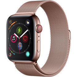Devia Elegant Milanese Λουράκι Μεταλλικό Rose / Gold (Apple Watch 38 / 40 / 41mm)